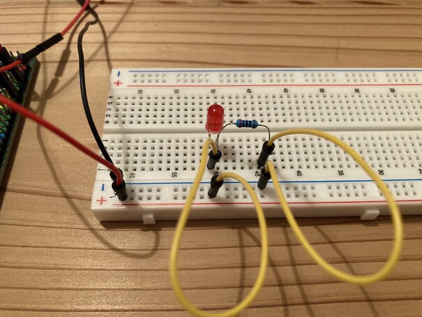 LEDチカチカ実行時LED(消灯時）